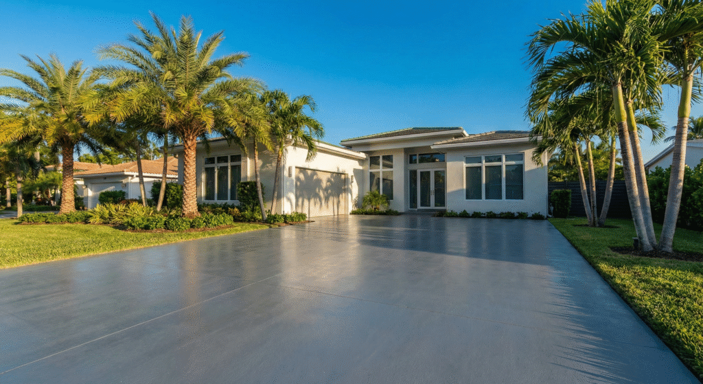 concrete driveway fort lauderdale