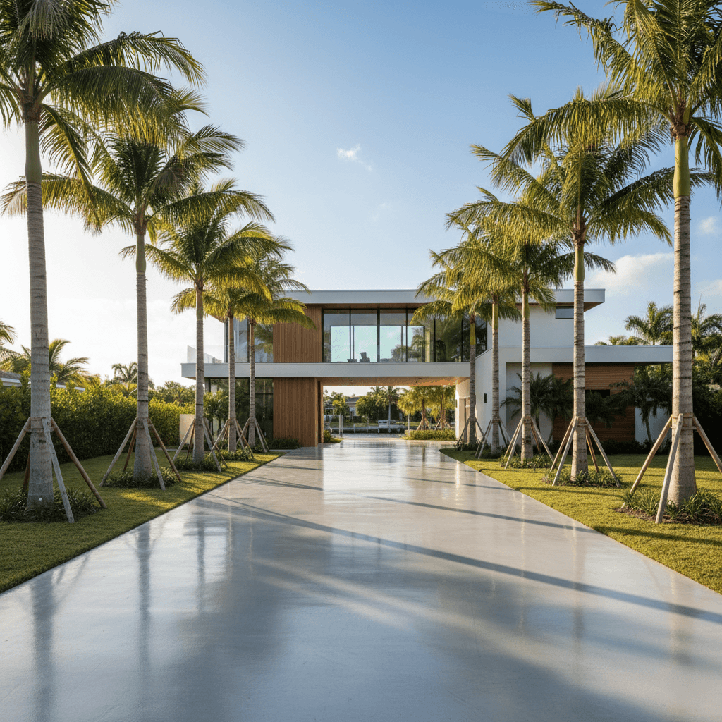 concrete driveways fort lauderdale