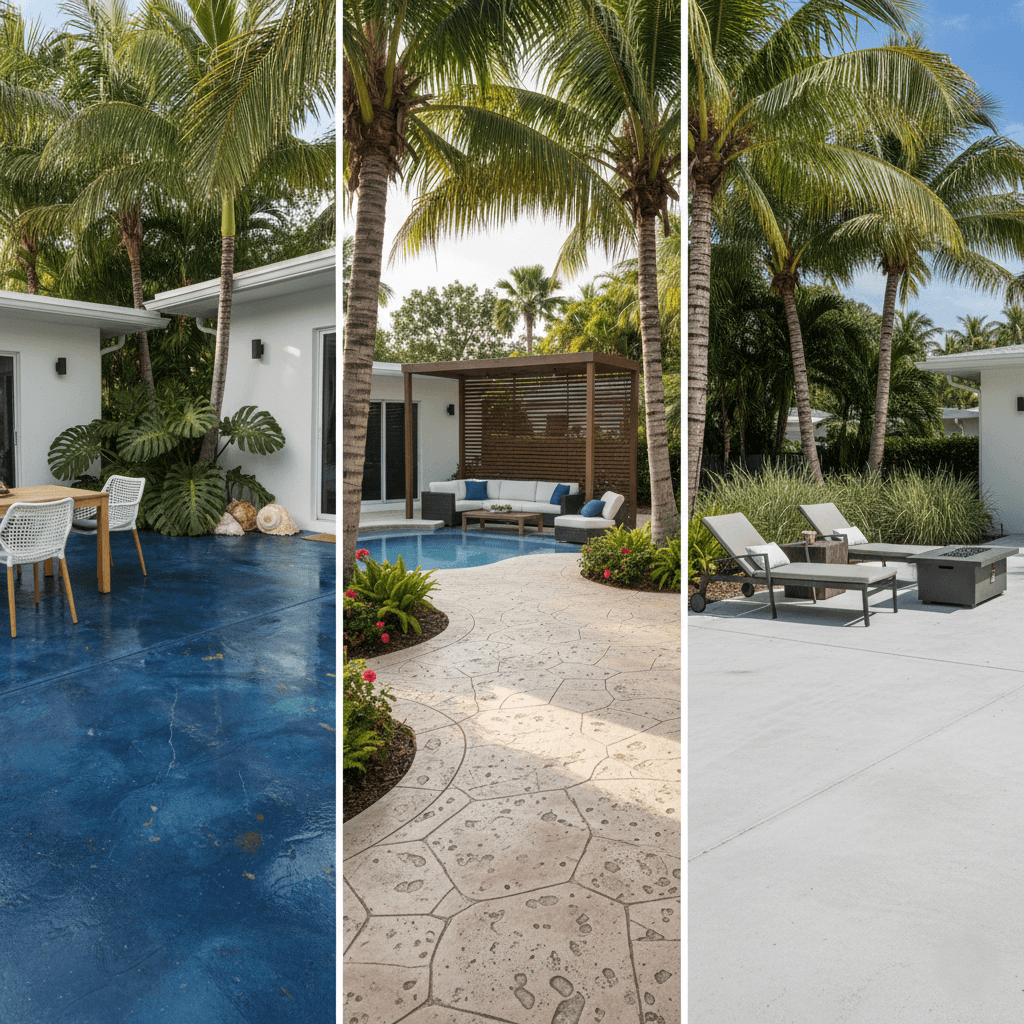 concrete patios fort lauderdale
