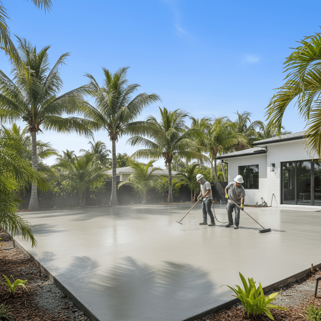 concrete slab fort lauderdale