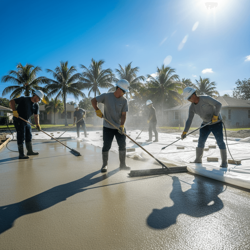 concrete slabs fort lauderdale