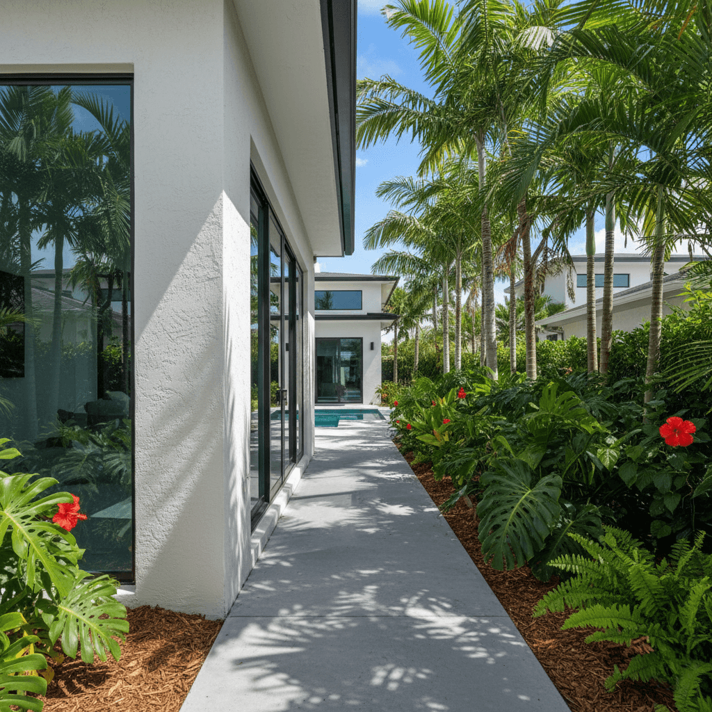 concrete walkways fort lauderdale