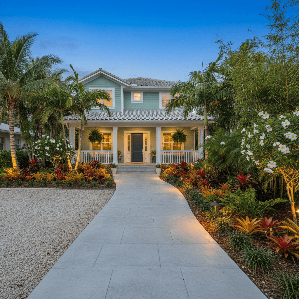 concrete walkways fort lauderdale