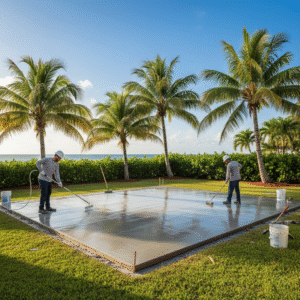 pouring concrete fort lauderdale